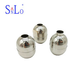 180*120mm Tank Float Ball With Thread 316L Stainless Steel Material